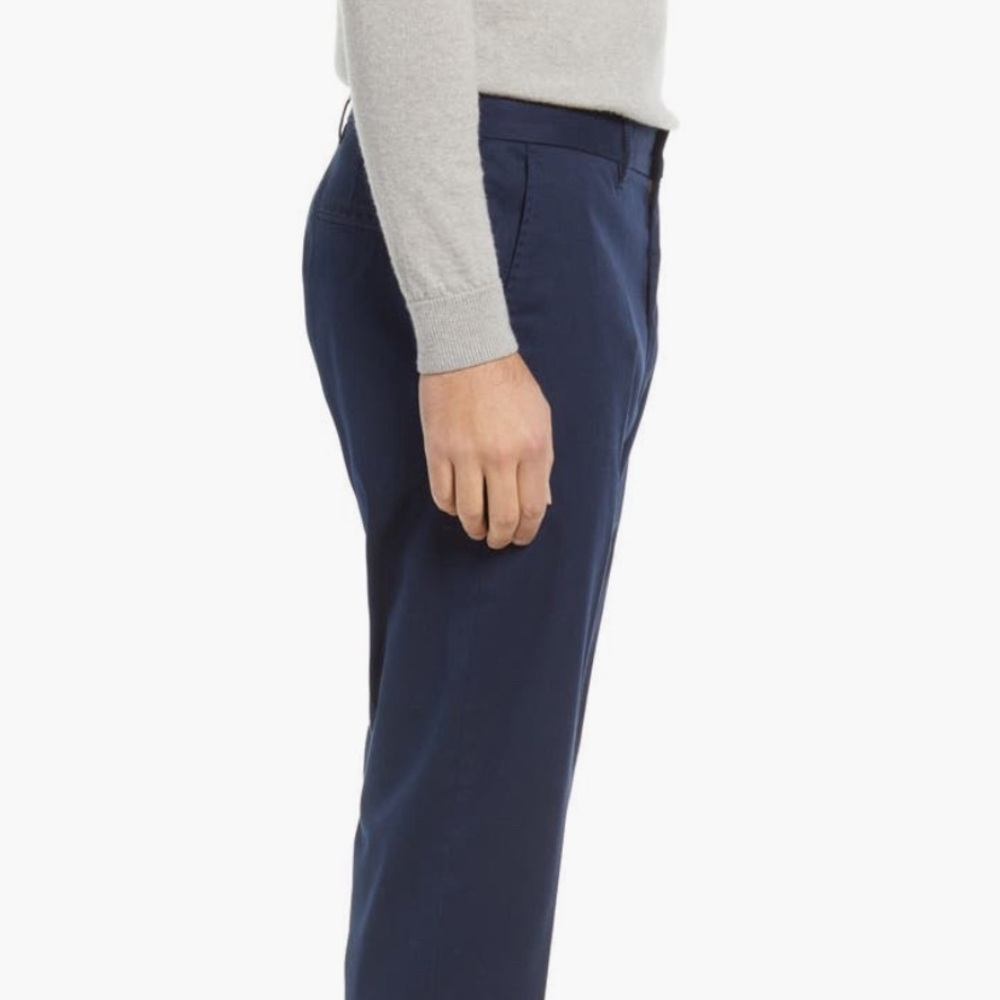 Nordstrom Slim Fit CoolMax Flat Front Performance Chinos